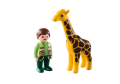 PLAYMOBIL 9380 Opiekun zwierząt z żyrafą
