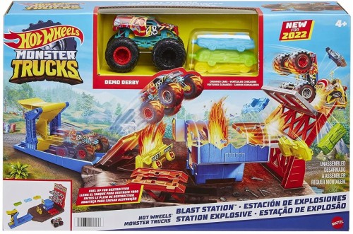 Hot Wheels HFB12 Demolka na stacji