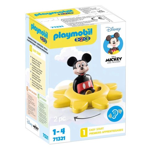 PLAYMOBIL 71321 1.2.3 & Disney Myszka Miki i słoneczko-grzechotka