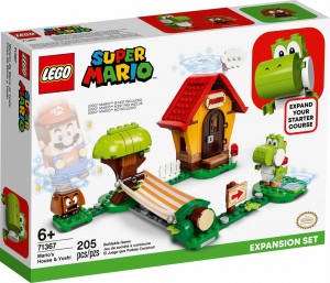 LEGO ® 71367 SUPER MARIO Yoshi i dom Mario-zestaw rozszerzający