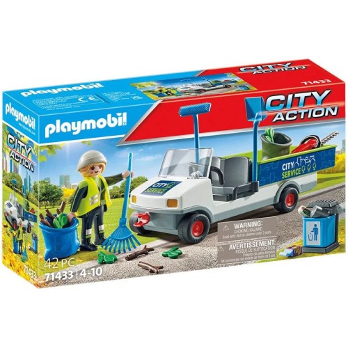 PLAYMOBIL 71433 CITY ACTION Sprzątanie miasta samochodem elektrycznym