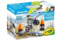 PLAYMOBIL 71377 COLOR Crayola Motocykl