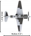 COBI 5863 Historical Collection WWII Yakovlev Yak-1B (2)