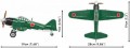 COBI 5861 Historical Collection WWII Mitsubishi A6M2 Zero (2)