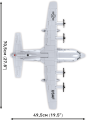 COBI 5839 ARMED FORCES Lockheed C-130 Hercules (6)