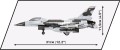 COBI 5814 ARMORED FORCES F-16C Fighting Falcon POLAND (4)