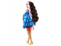 MATTEL HDJ46 Barbie Extra Sportowa sukienka Czarno różowe włosy (5)