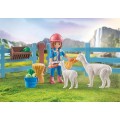 PLAYMOBIL 71353 HORSES OF WATERFALL Amelia i Whisper z boksem stajennym (3)