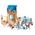 PLAYMOBIL 71353 HORSES OF WATERFALL Amelia i Whisper z boksem stajennym (2)