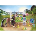 PLAYMOBIL 71355 HORSES OF WATERFALL Zoe i Blaze tor z przeszkodami (2)