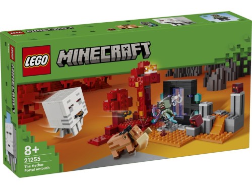 LEGO 21255 Minecraft Zasadzka w portalu do Netheru (1).jpg