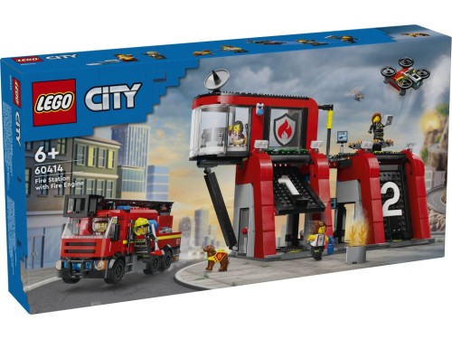 LEGO 60414 City Remiza strażacka z wozem strażackim (1).jpg