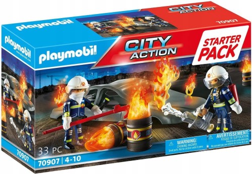 PLAYMOBIL 70907 CITY ACTION Starter Pack Ćwiczenia straży pożarnej
