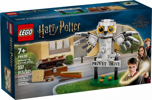 LEGO 76425 HARRY POTTER Hedwiga™ z wizytą na ul. Privet Drive 4