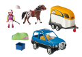 PLAYMOBIL 5223 Samochód z przyczepą dla konia