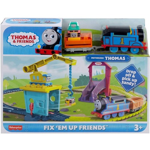 FISHER PRICE HDY58 TOMEK I PRZYJACIELE Dźwig Karolcia i Sandy