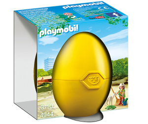 PLAYMOBIL 4944 JAJKO WIELKANOCNE Opiekunka zwierząt z alpaką