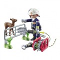 PLAYMOBIL 71467 ACTION HEROES Straż pożarna ratowanie zwierząt  (1)