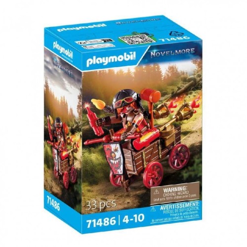 PLAYMOBIL 71486 NOVELMORE Pojazd wyścigowy Kahbooma