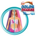 MATTEL HRP96 HRP97 BARBIE Malibu Syrenka zmieniająca kolor Jasna karnacja (4)