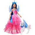 MATTEL HRR16 BARBIE Sapphire Skrzydlaty jednorożec Jubileusz 65 lat (1)
