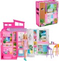 MATTEL HRJ77 BARBIE Przytulny domek Zestaw z lalką