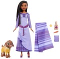 MATTEL HPX25 DISNEY PRINCESS Wish Asha z Rosas i Valentino (1)