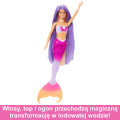 MATTEL HRP96 HRP97 BARBIE Malibu Syrenka zmieniająca kolor Jasna karnacja (6)