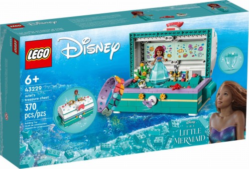 LEGO 43229 DISNEY Skrzynia ze skarbami Arielki