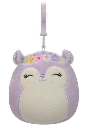 SQUISHMALLOWS SQCP00180 Wiewiórka Sydnee brelok wielkanocny 9 cm
