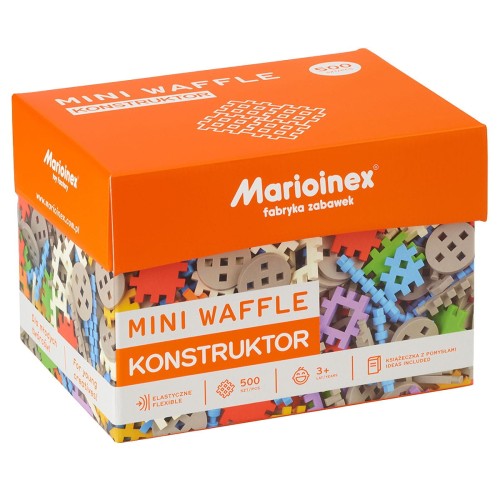 MARIOINEX MINI WAFFLE 902288 KONSTRUKTOR 500 elementów