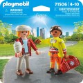 PLAYMOBIL 71506 MY LIFE Sanitariusz z pacjentem (1)