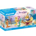 PLAYMOBIL 71500 PRINCESS MAGIC Podwodni mieszkańcy z powozem koników morskich