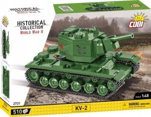COBI 2731 HISTORICAL COLLECTION WW II Czołg KV-2