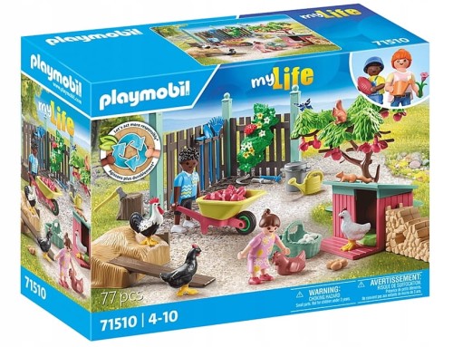 PLAYMOBIL 71510 MY LIFE Mała kurza ferma w ogródku tiny house