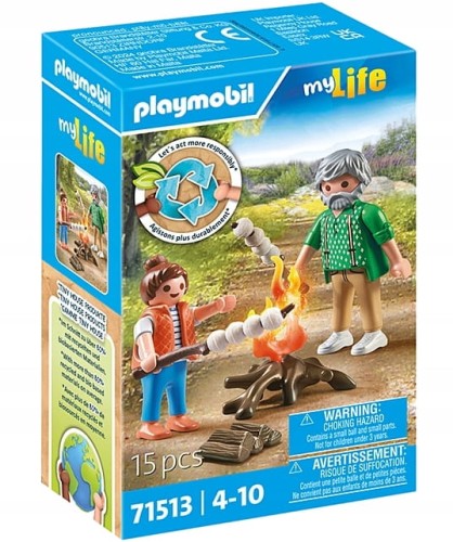 PLAYMOBIL 71513 MY LIFE Ognisko z piankami