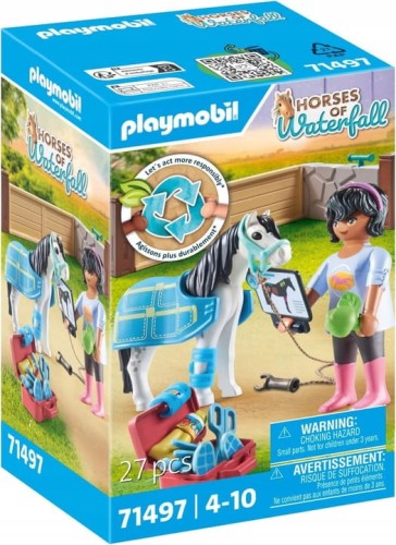 PLAYMOBIL 71497 HORSES OF WATERFALL Koński terapeuta