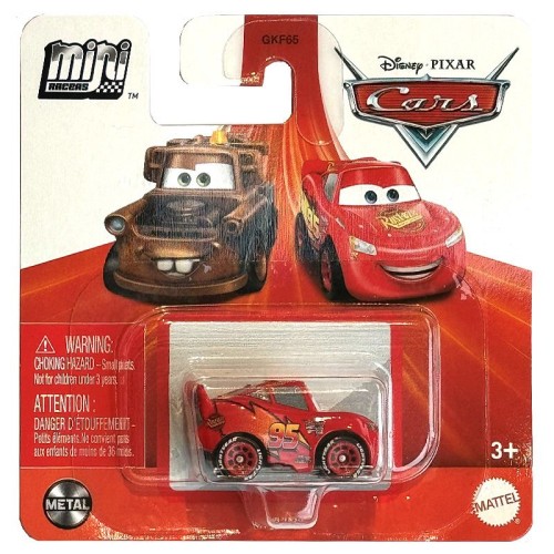 MATTEL GKF65 HTP98 CARS Mikro autko Lightning McQueen Zygzak