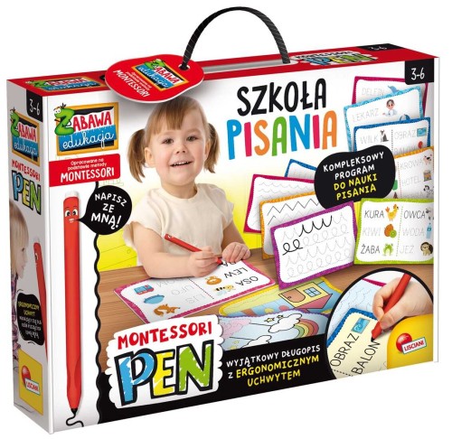 LISCIANI 97081 ZABAWA EDUKACJA Szkoła pisania Montessori Pen