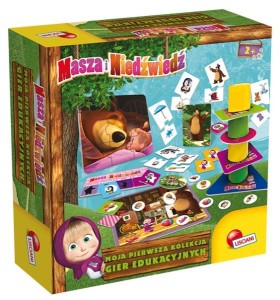 LISCIANI 78011 Masza i Niedźwiedź Zestaw gier