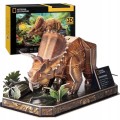 CUBIC FUN DS1052 Puzzle 3D National Geographic Triceratops (2)