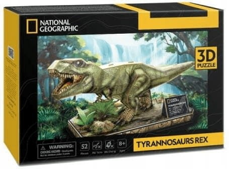 CUBIC FUN DS1051 Puzzle 3D National Geographic Tyrannosaurs Rex