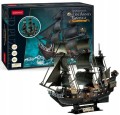 CUBIC FUN 20522 Puzzle 3D Statek piracki Queen Annes Revenge LED (1)