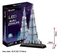 CUBIC FUN 20508 Puzzle 3D Burj Khalifa LED (3)