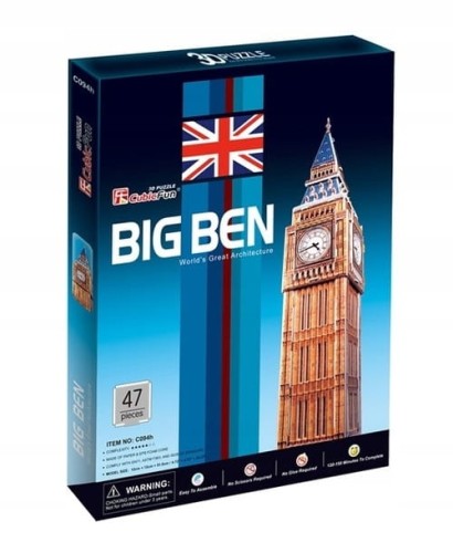 CUBIC FUN 20094 Puzzle 3D Zegar Big Ben