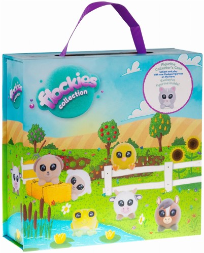 TM TOYS FLO0726 FLOCKIES Walizka niebieska 3