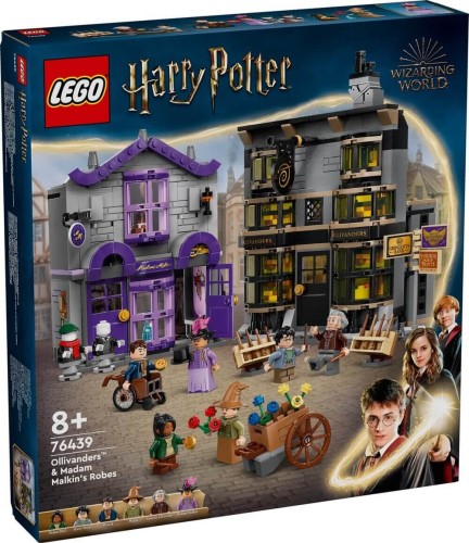 LEGO 76439 HARRY POTTER Sklepy Ollivandera i Madame Malkin