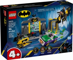 LEGO 76272 SUPER HEROES Jaskinia Batmana z Batmanem Batgirl i Jokerem