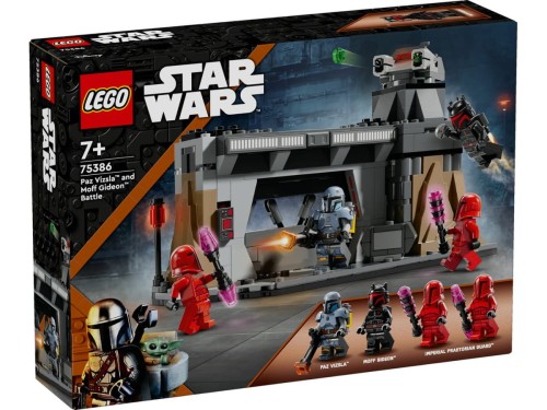 LEGO 75386 STAR WARS Pojedynek Paza Vizsli i Moffa Gideona