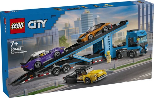 LEGO 60408 CITY Laweta z samochodami sportowymi
